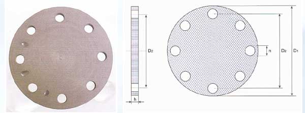 Pressure Pipe Fittings - Blind Flanges (U-PVC)